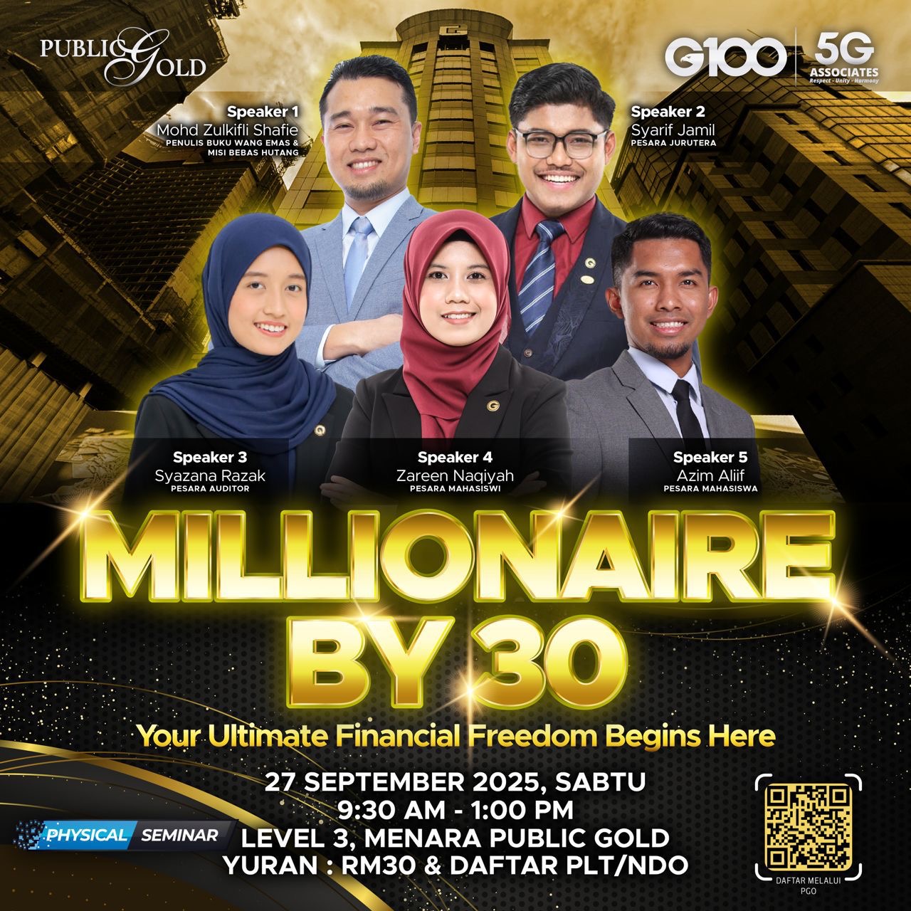 Seminar Kaya Dengan Emas